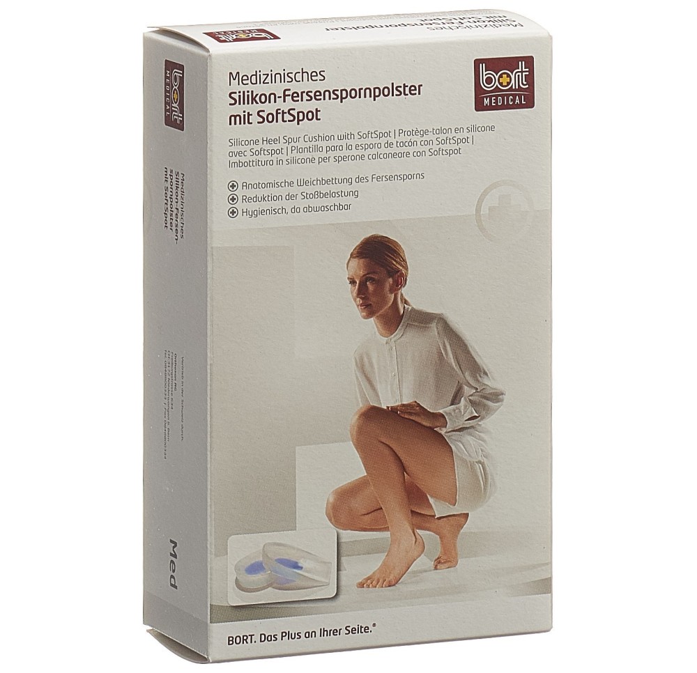 BORT talonnette épine silic M-41 Softspot 1 paire