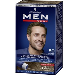 MEN PERFECT coloration 50 châtain clair naturel