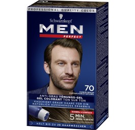 MEN PERFECT coloration 70 châtain foncé naturel