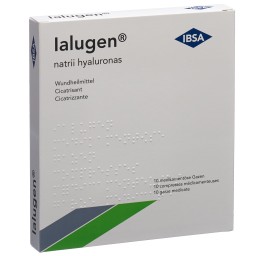 IALUGEN gaze médicinale 10x10cm 10 pce