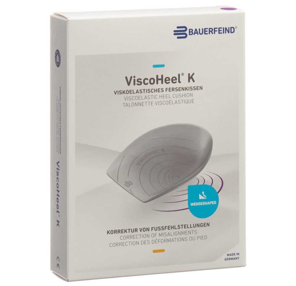 BAUERFEIND ViscoHeel K talonettes Gr2 1 paire
