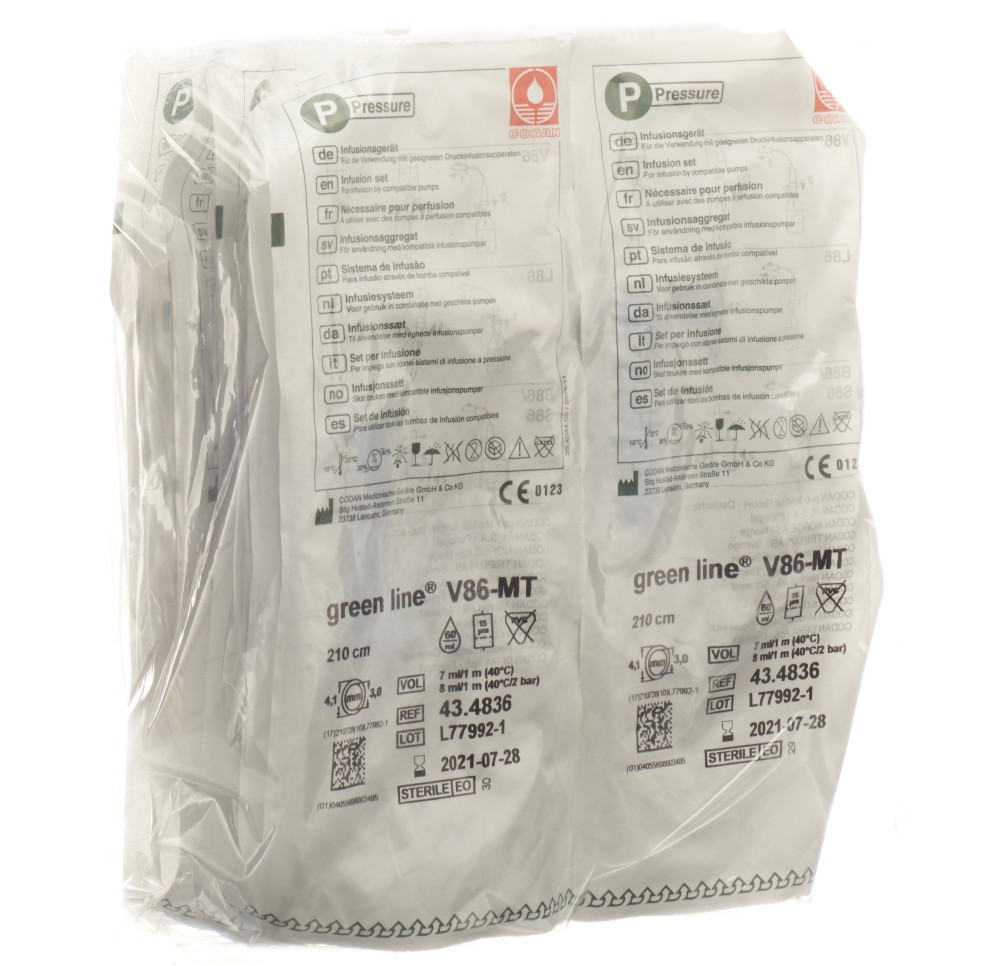CODAN set perfusion V86-9-MT minigoutte 10 pce
