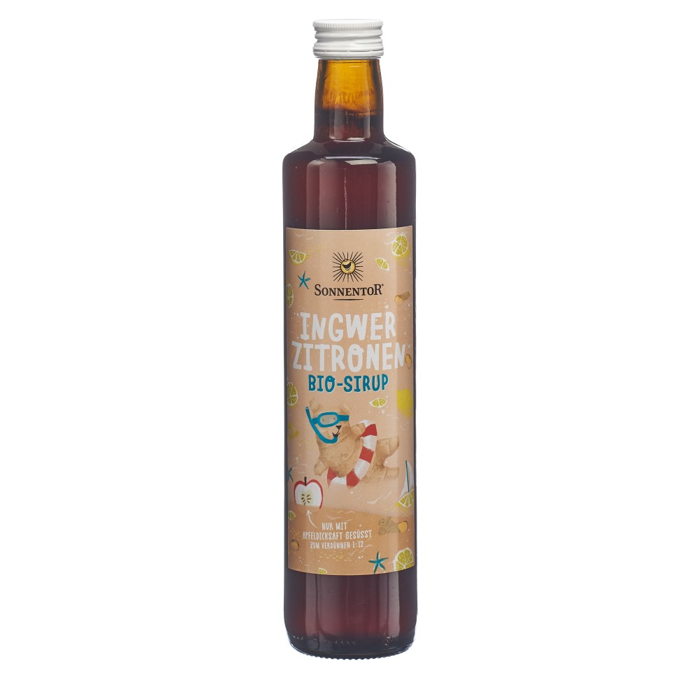 SONNENTOR sirop gingembre-citron BIO 500 ml