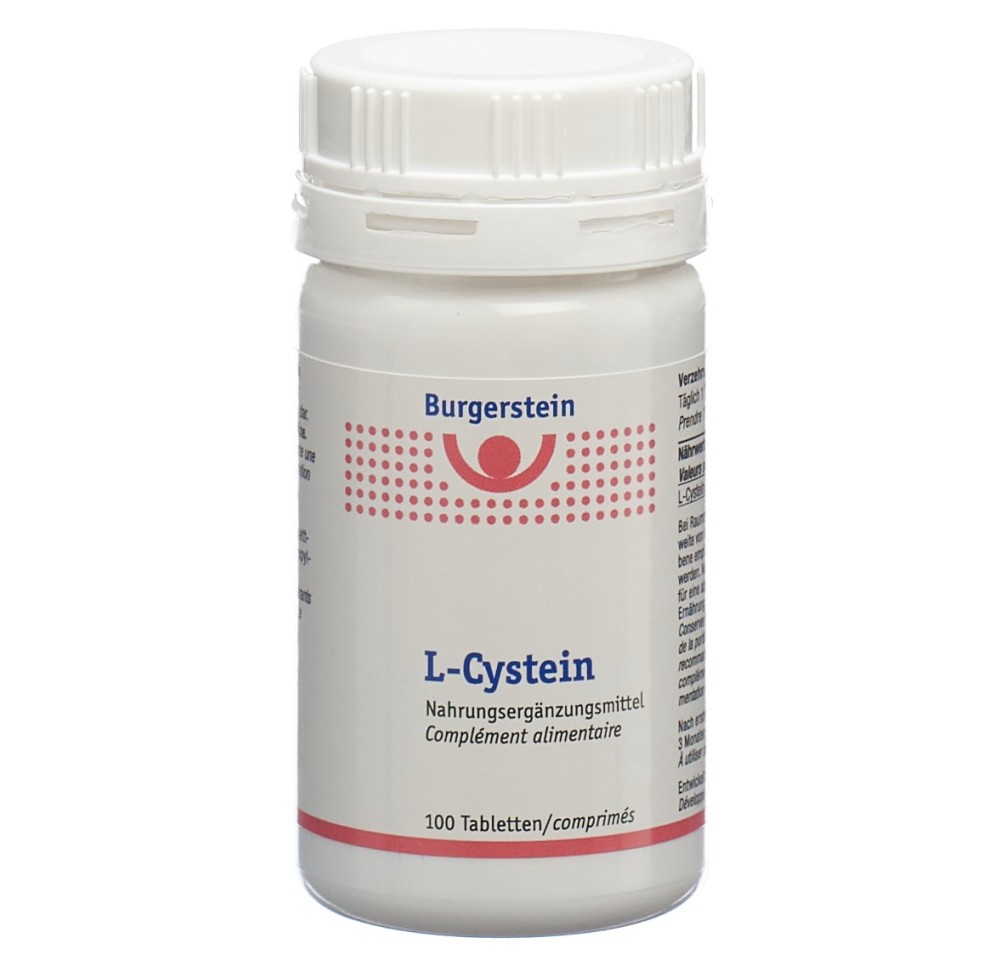 BURGERSTEIN L-Cystein cpr bte 100 pce