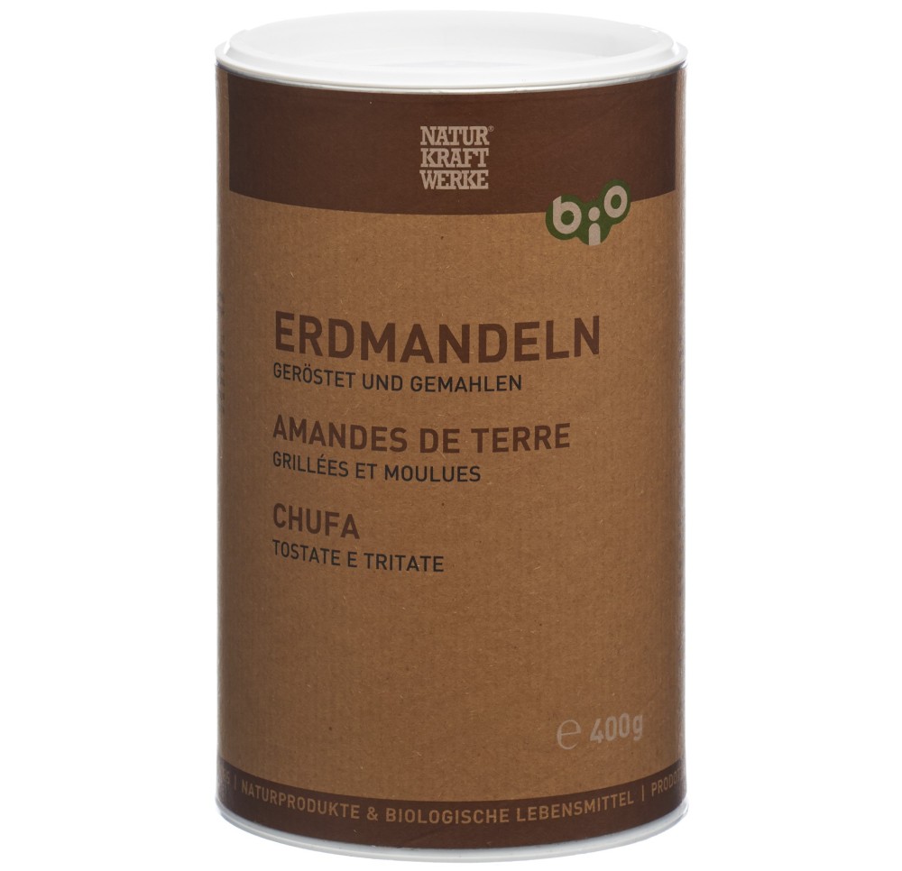 NATURKRAFTWERKE Amandes de terre moulues bio 400 g