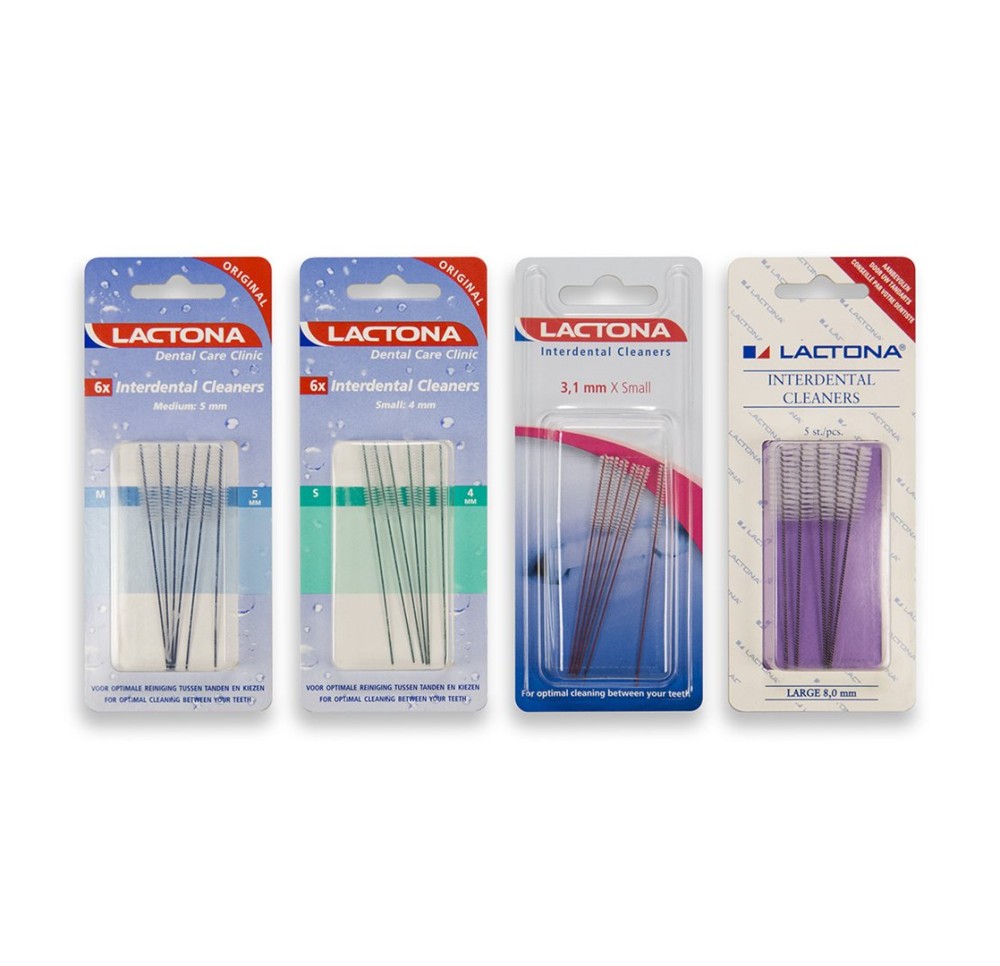 LACTONA interdental cleaners 3.1mm ex small 5 pce