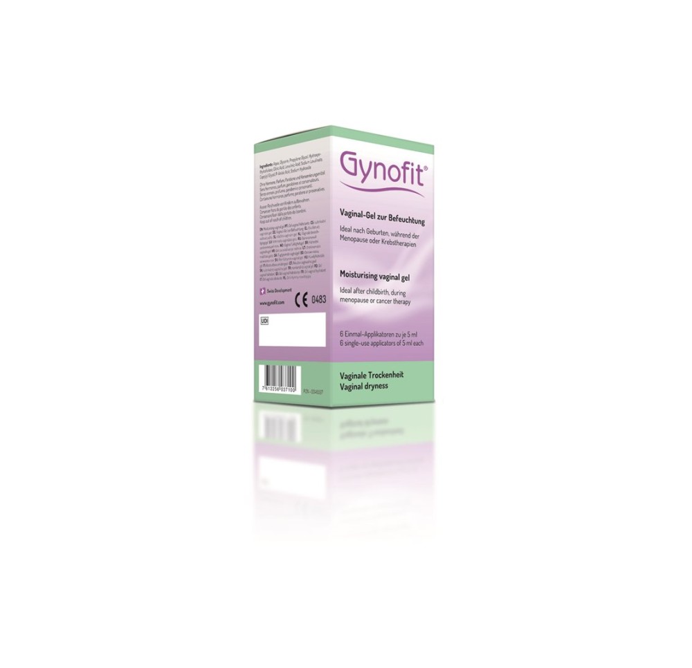 GYNOFIT gel vaginale humidification 6 x 5 ml