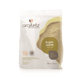 ARGILETZ argile jaune pdr ultra ventilée 200 g