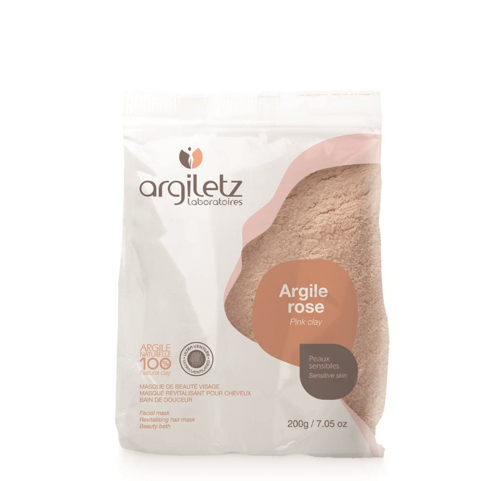 ARGILETZ argile rose pdr ultra ventillée 200 g
