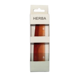 HERBA peigne de poche fait main