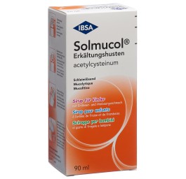 SOLMUCOL toux grasse sirop 100 mg/5ml 90 ml
