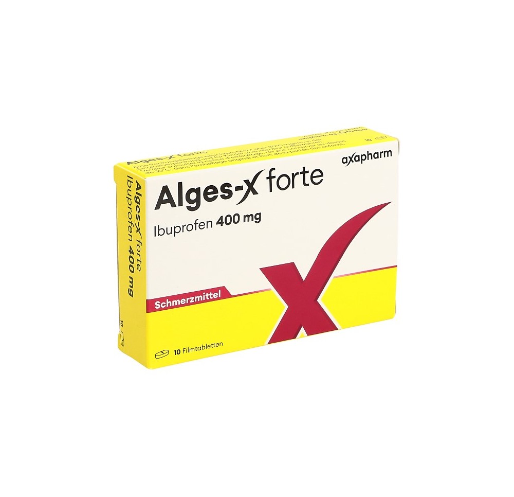 ALGES-X Forte cpr pell 400 mg 10 pce