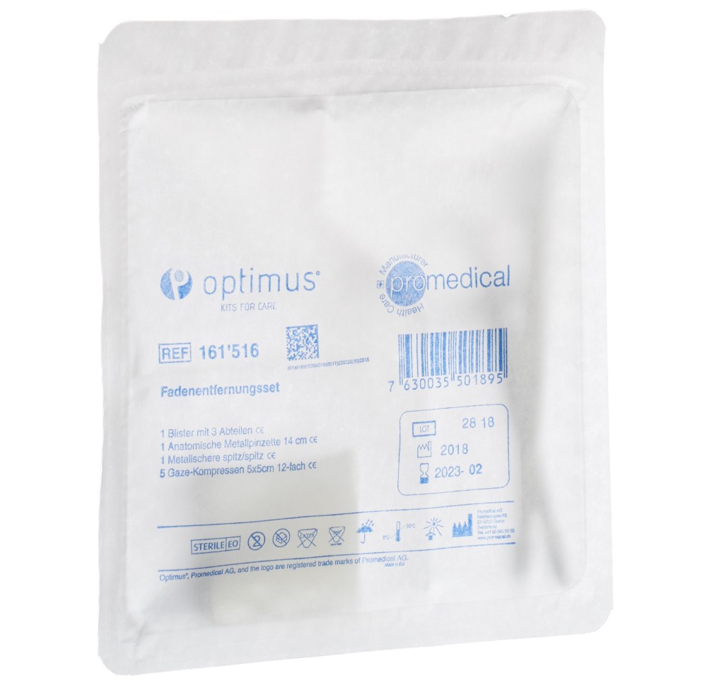 PROMEDICAL set pour ablation suture stérile