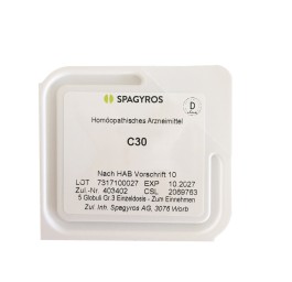 SPAGYROS cuprum metall glob 30 C easyclick 1 dos