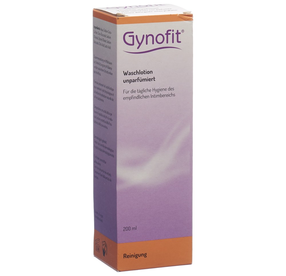 GYNOFIT lotion nettoyante non parfumé 200 ml