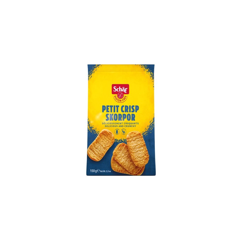 SCHÄR crisp rolls sans gluten 150 g