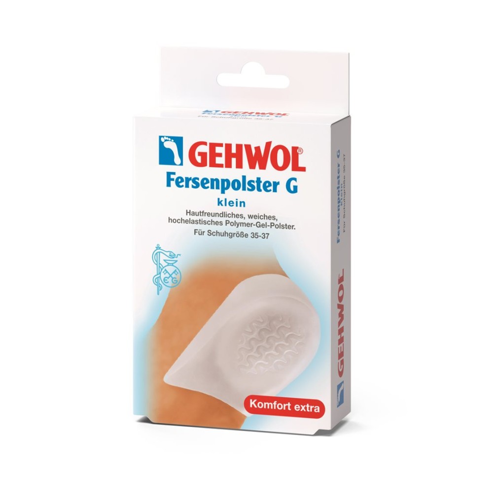 GEHWOL Fersenpolster G mit Gelwellen klein 1 paire