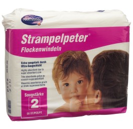 STRAMPELPETER couches bébés absorption 2 56 pce