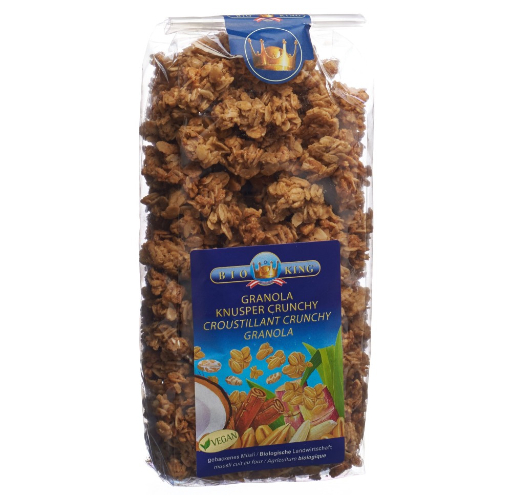 BIOKING croustillant crunchy granola 375 g