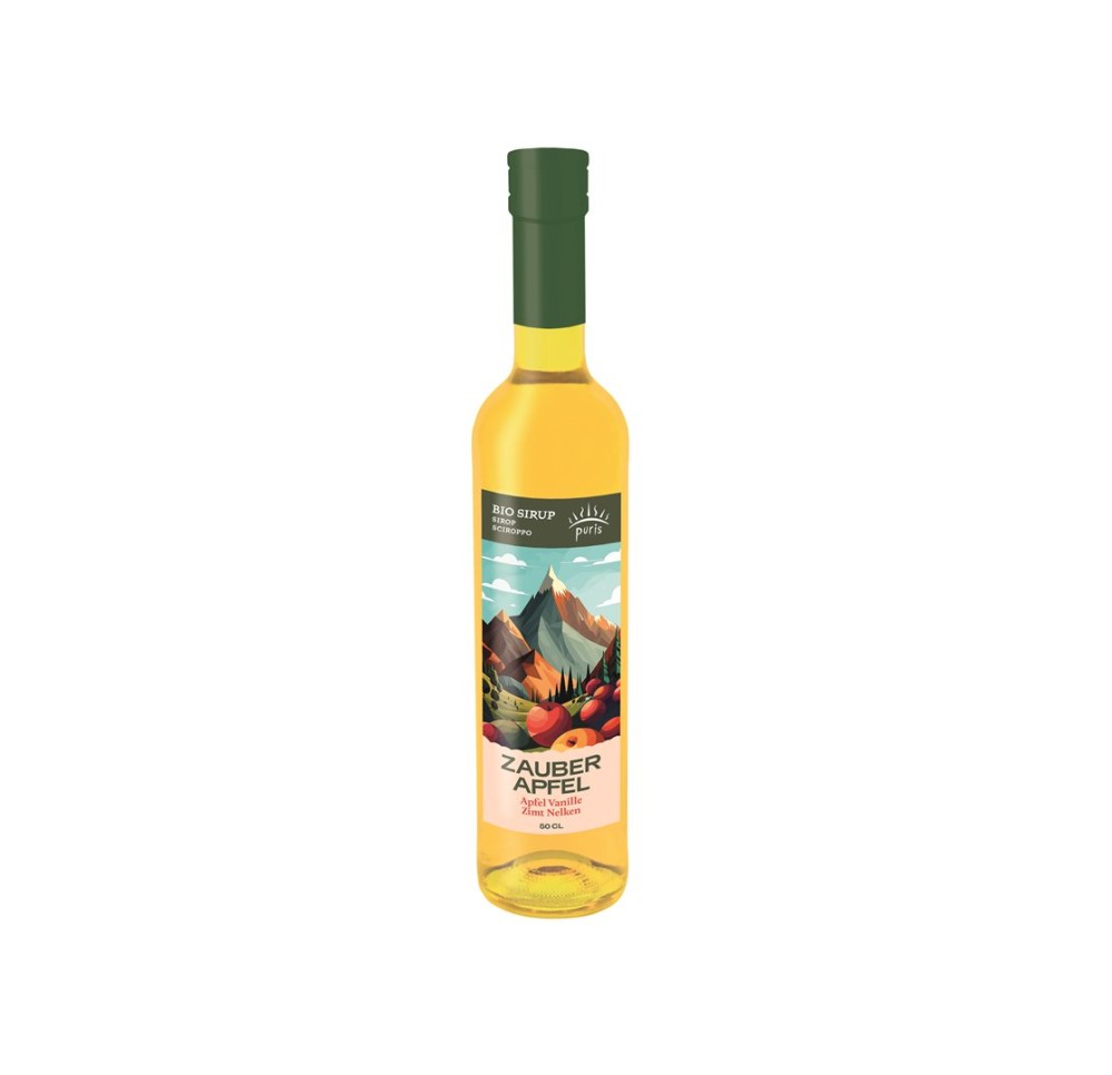 PURIS sirop Zauberland Zauberapfel BIO 6 x 50 cl