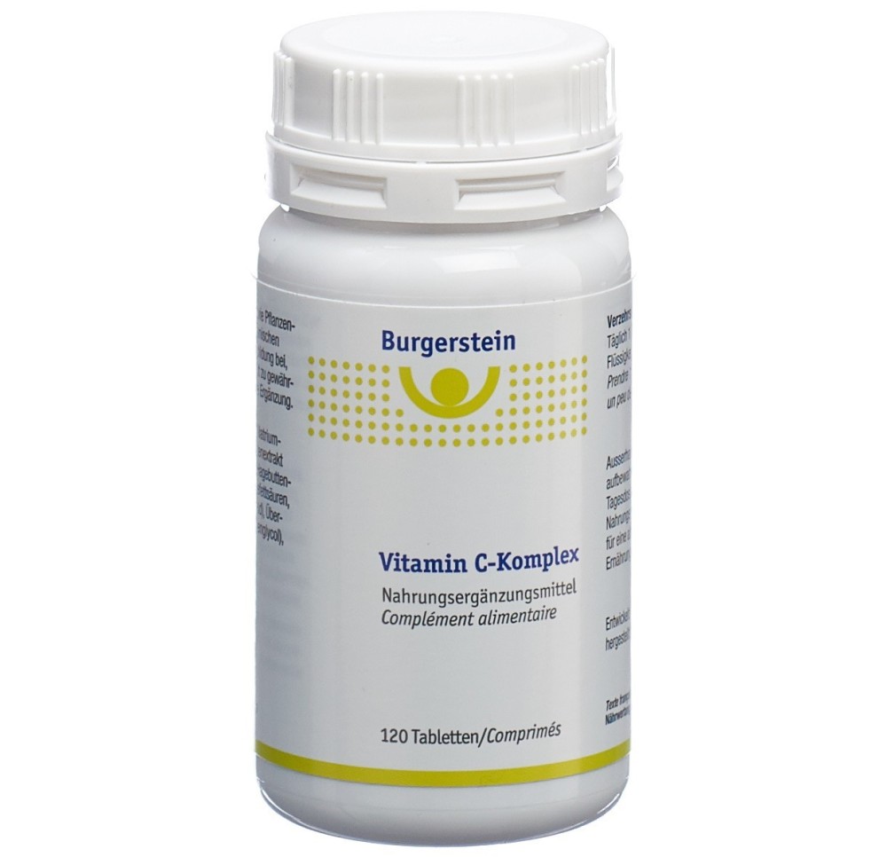 BURGERSTEIN Vitamin C Komplex cpr 120 pce