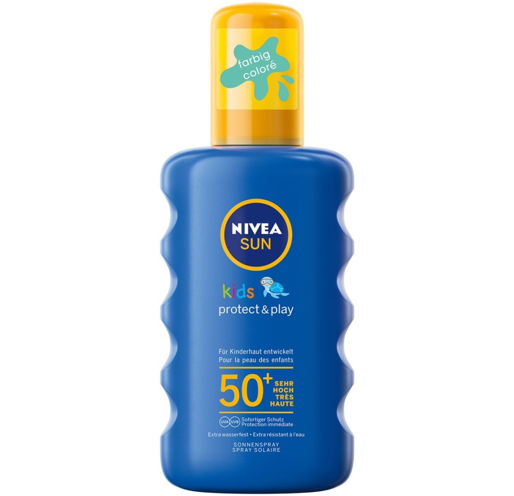 NIVEA SUN kids spr soin résist eau FPS50+ 200 ml
