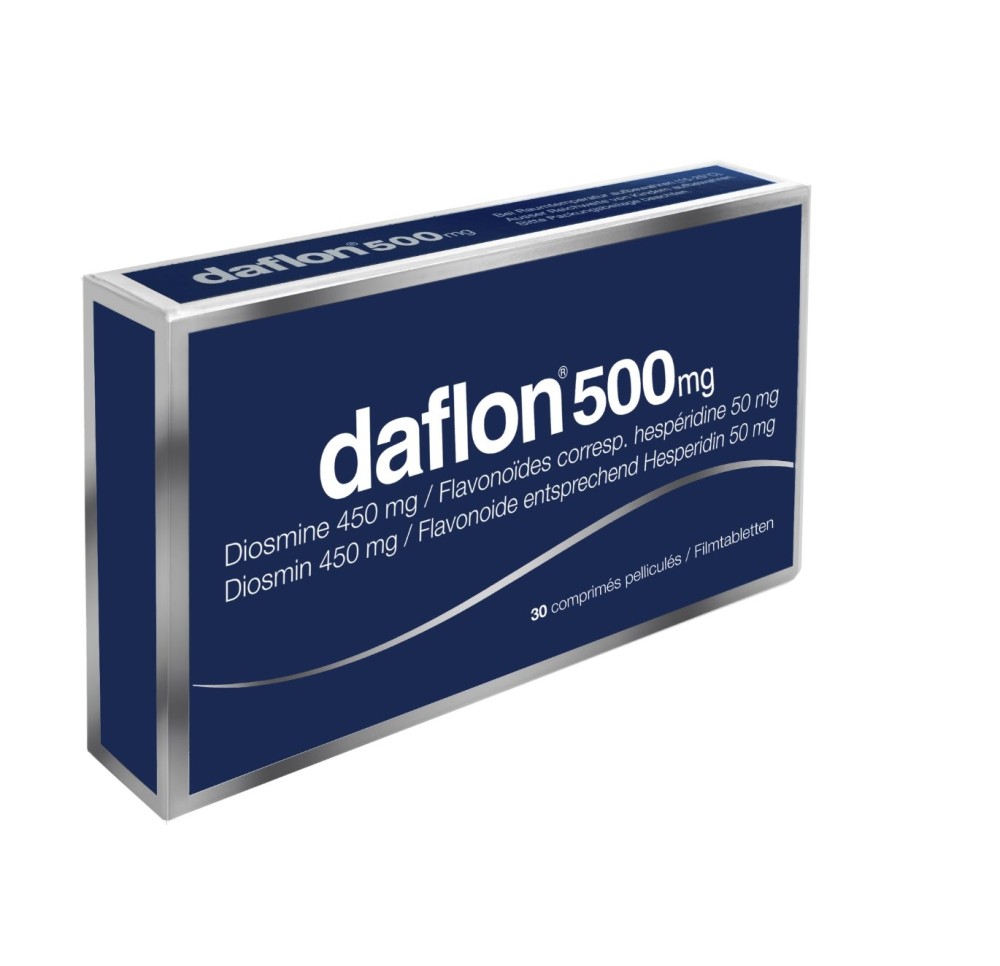 DAFLON cpr pell 500 mg 30 pce