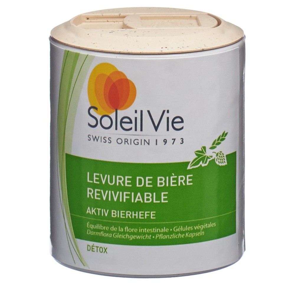 SOLEIL VIE levure bière vivante caps 400 mg 75 pce