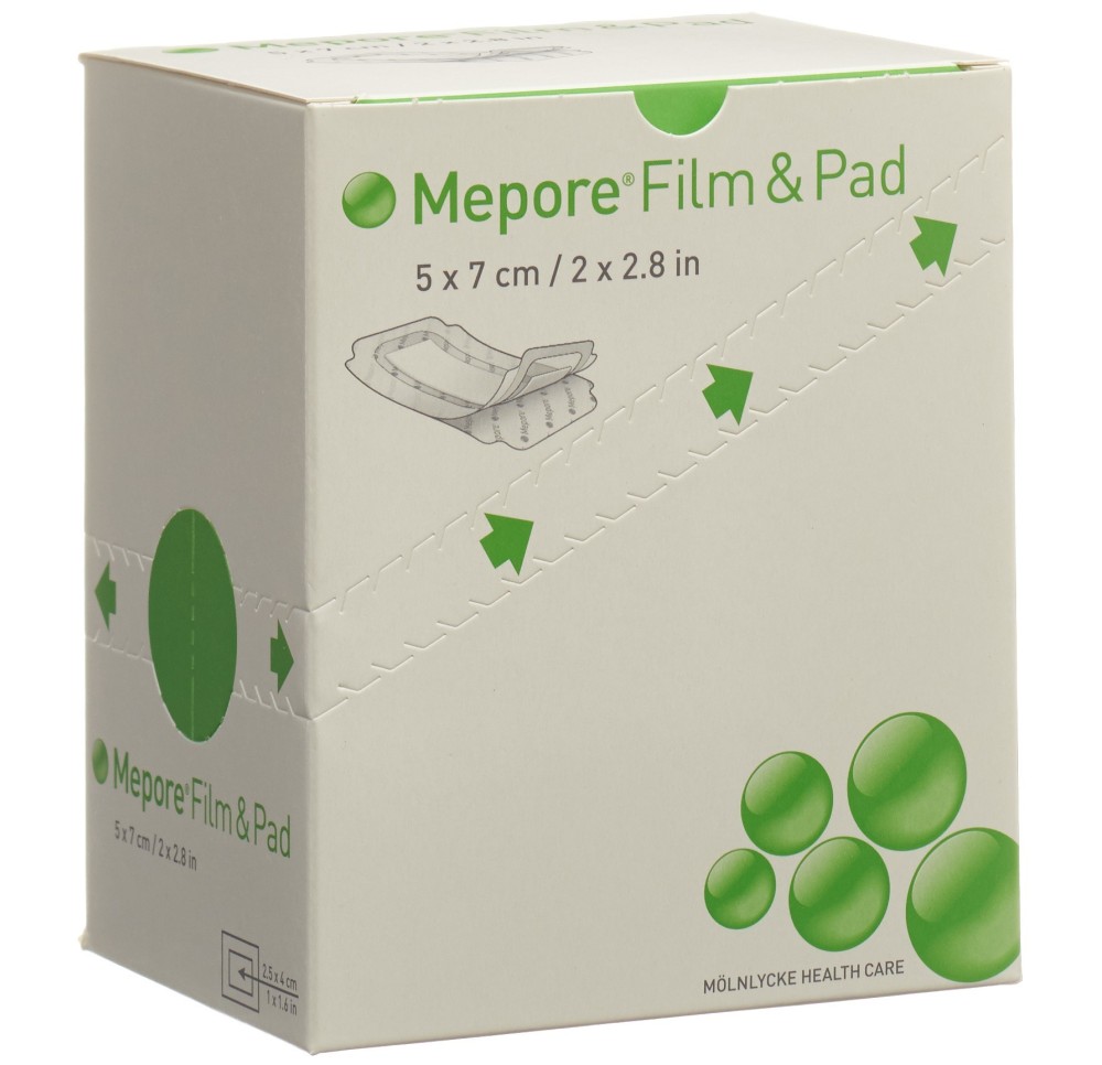 MEPORE Film & Pad 5x7cm square 85 pce