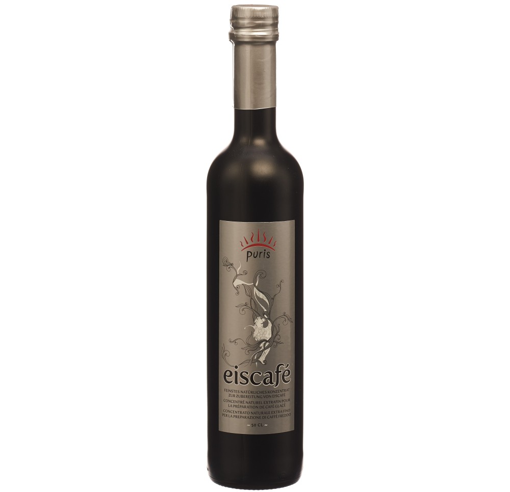 PURIS sirop Eiscafé noir 6 fl verre 50 cl