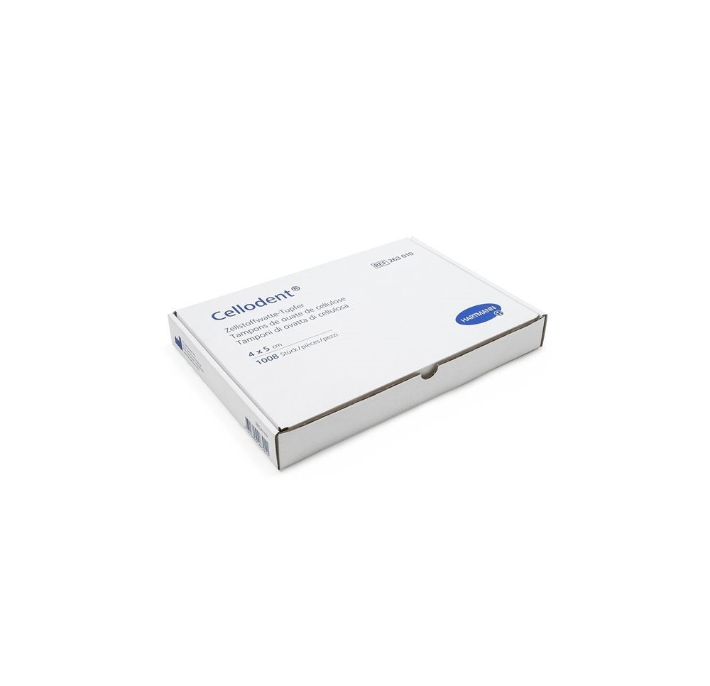 CELLODENT tampons 4x5cm 12couch 1008 pce