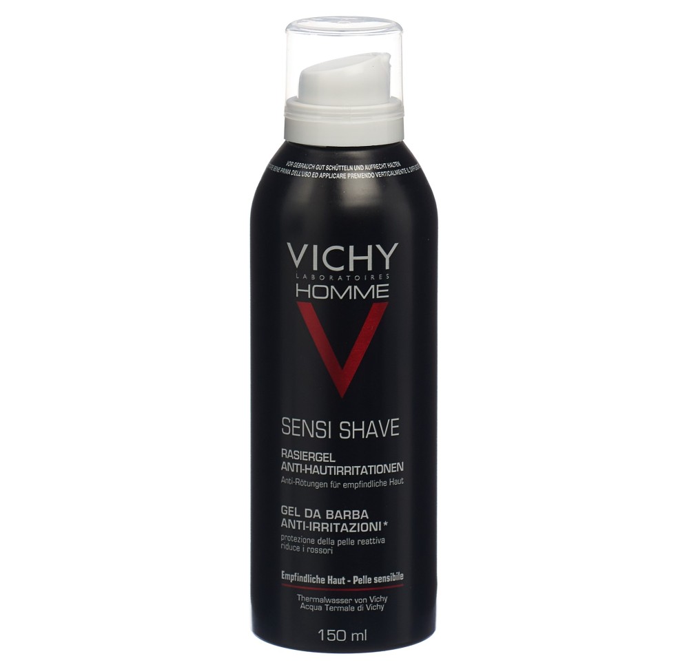 VICHY Homme gel de rasage anti-irritations 150 ml