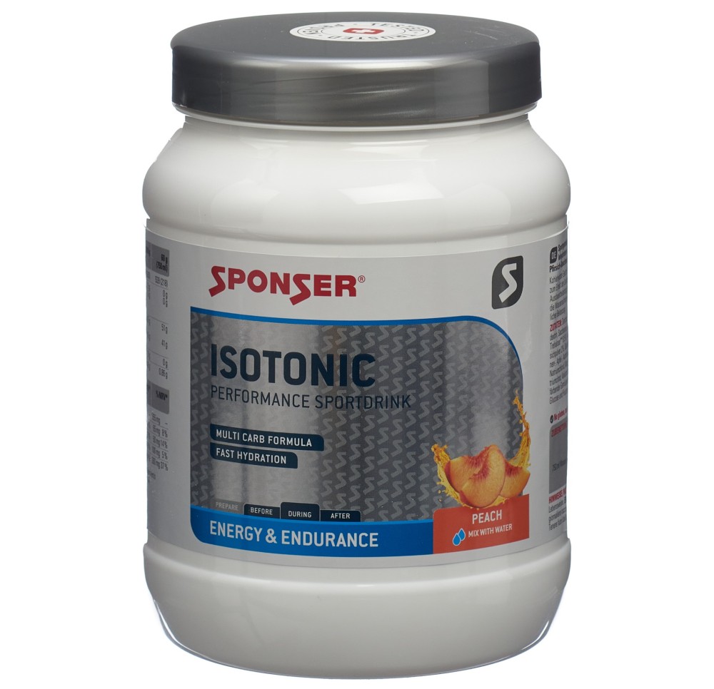 SPONSER Isotonic Peach bte 1000 g