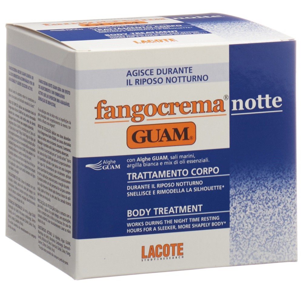 GUAM fangocreme notte pot 500 ml