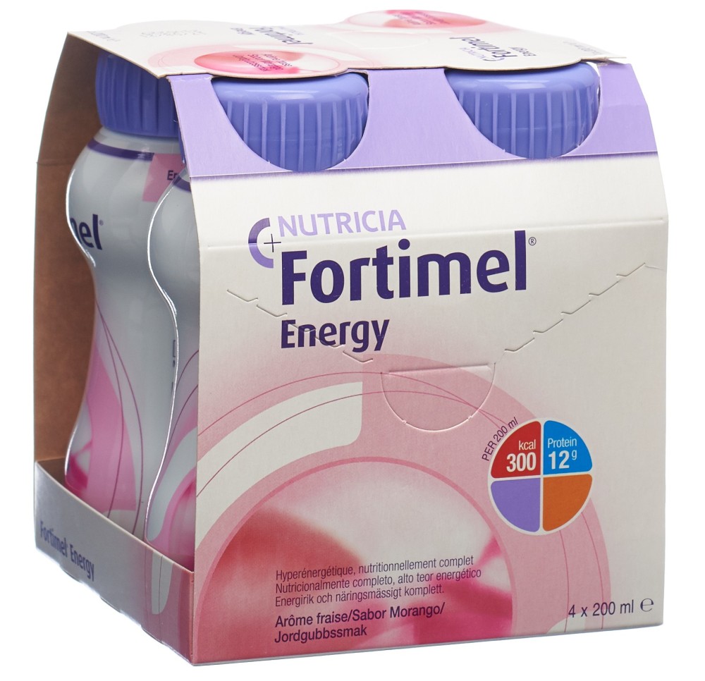 FORTIMEL Energy fraise 4 fl 200 ml