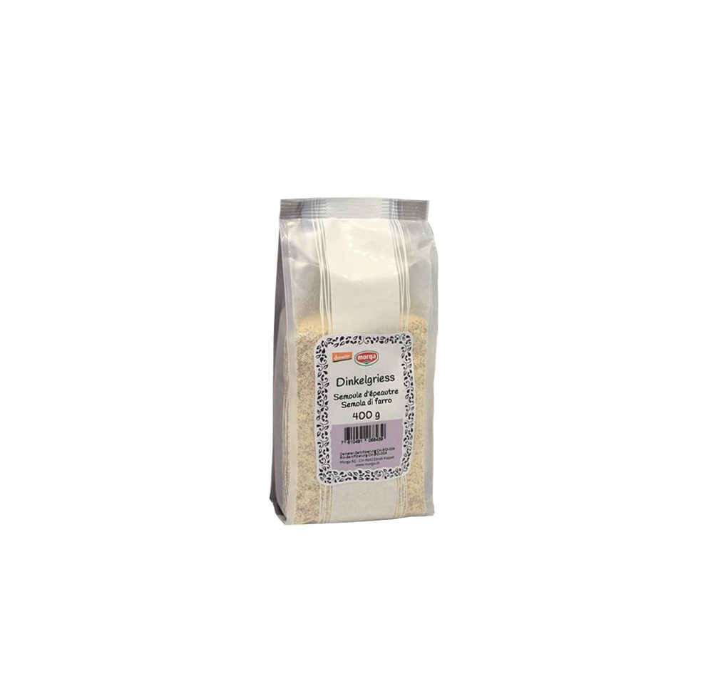 MORGA semoule d'épeautre bio demeter sach 400 g