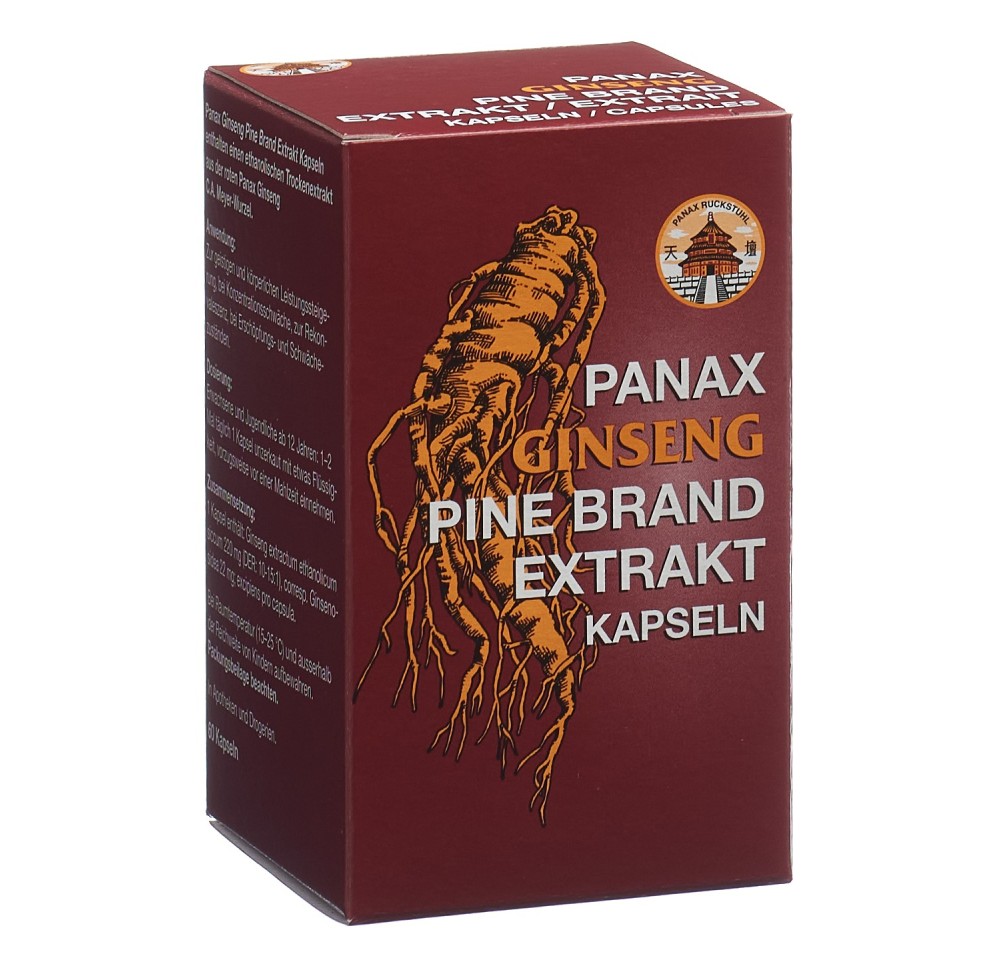 PANAX GINSENG caps moll 60 pce