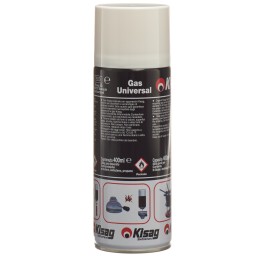 KISAG bonbonne gaz recharge 400 ml