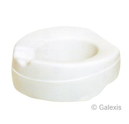 REHAB surélévat toilet soft 11cm s couvercle blanc
