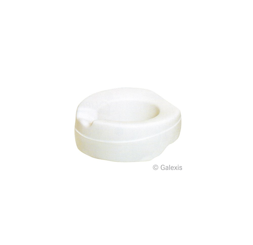 REHAB surélévat toilet soft 11cm s couvercle blanc