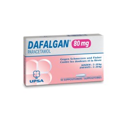 DAFALGAN supp 80 mg 10 pce