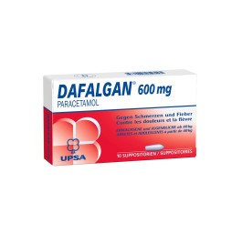 DAFALGAN supp 600 mg 10 pce