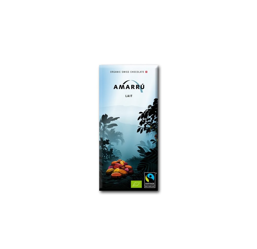 PRONATEC AMARRÚ chocolat lait bio fairtrade 100 g