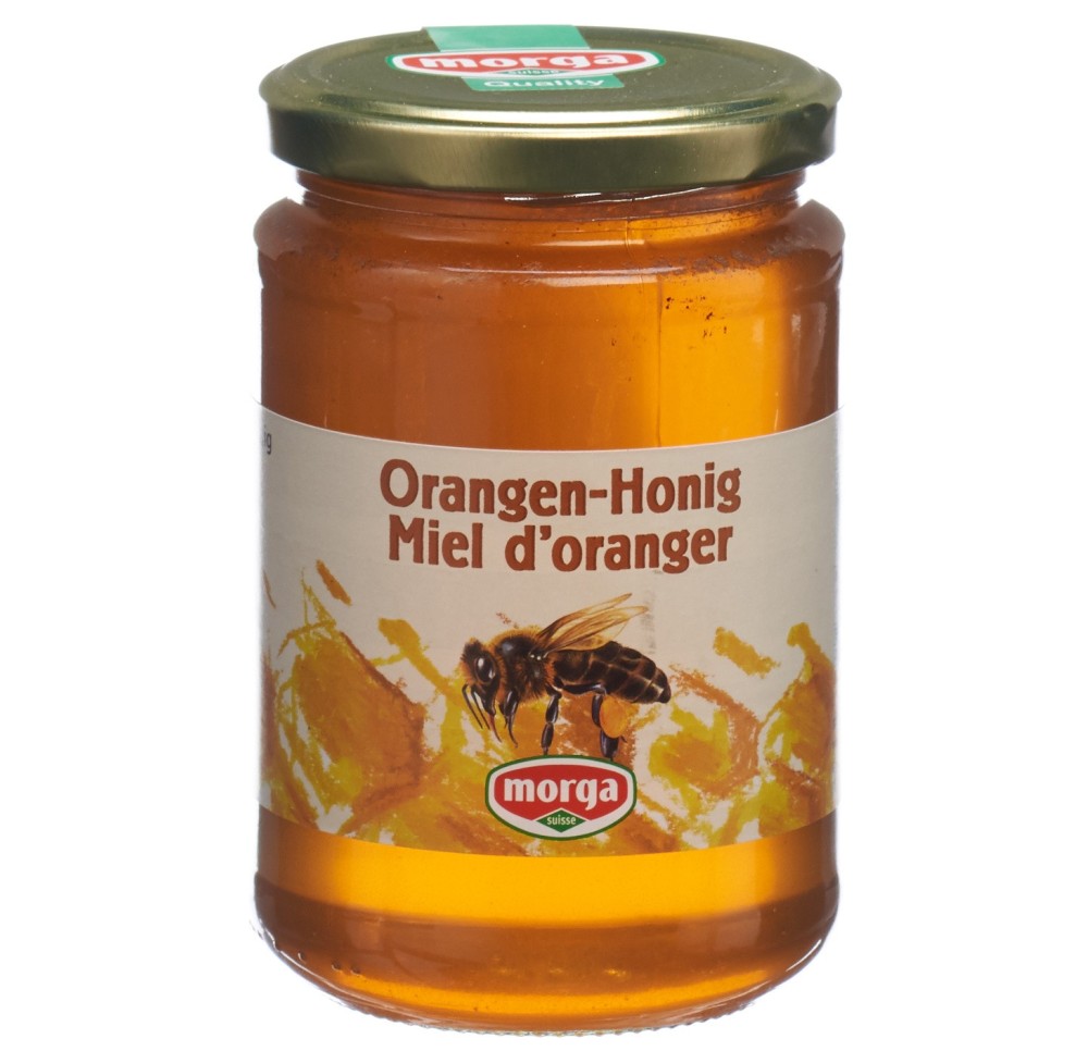 MORGA miel orange verre 500 g
