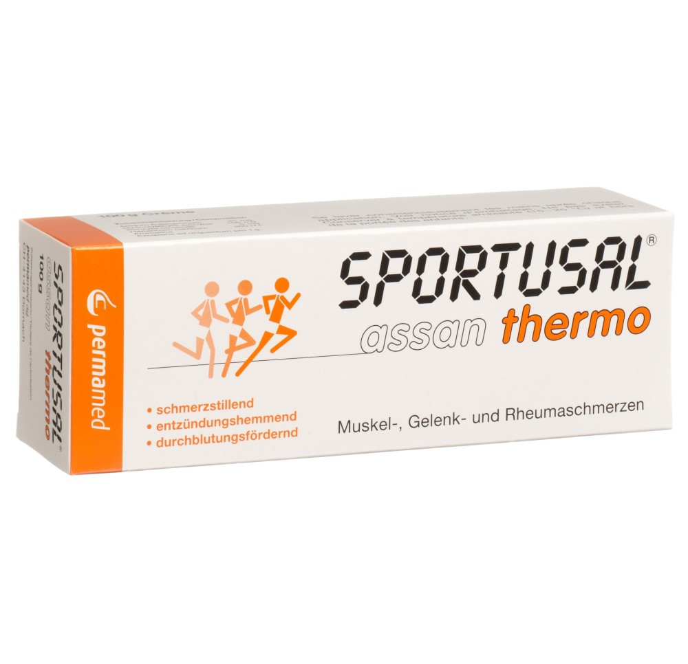 SPORTUSAL ASSAN thermo crème tb 100 g