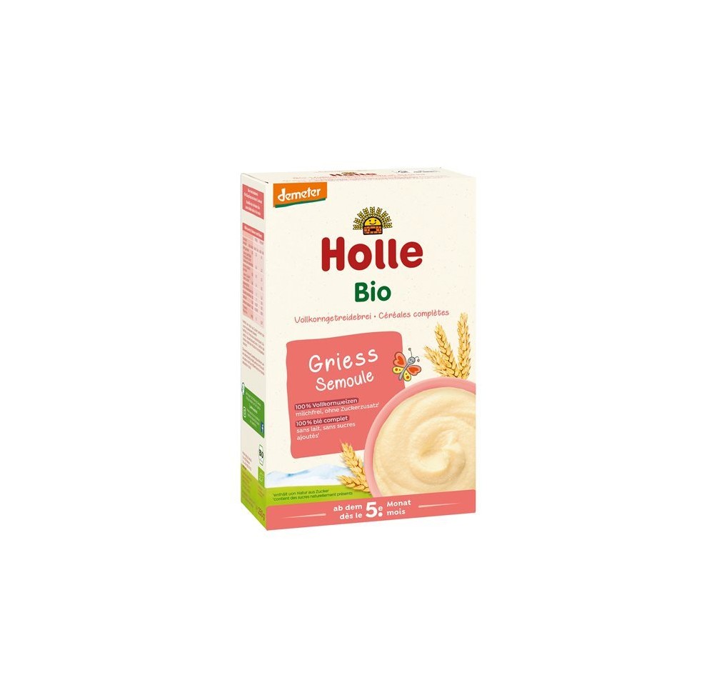HOLLE bouillie semoule bio 250 g
