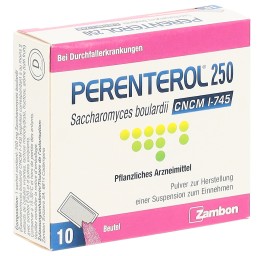 PERENTEROL pdr 250 mg sach 10 pce