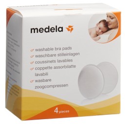 MEDELA coussinets lavables 4 pce