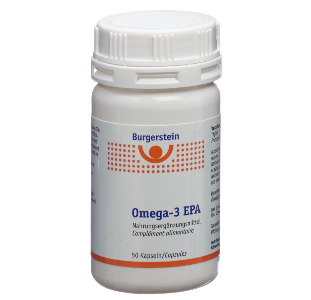 BURGERSTEIN Omega 3-EPA caps moll bte 50 pce