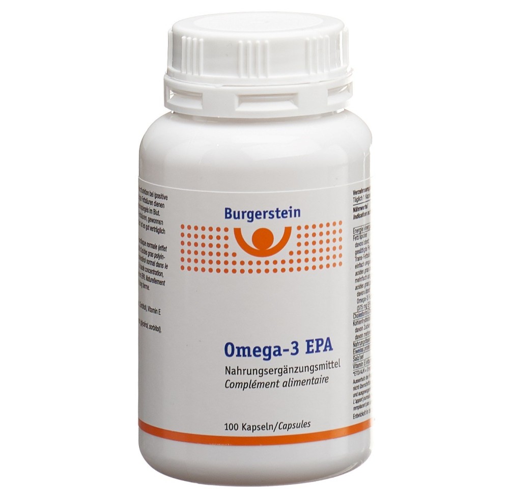 BURGERSTEIN Omega 3-EPA caps moll bte 100 pce